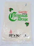 Nos Vtg 1978 Sparkl-tex Glittering Christmas Drape 32"X50" Tree Skirt Usa Kmart. Fixed Price $12.99.