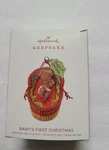 Hallmark 2018 New Baby's First Christmas, African American In Basket. Fixed Price $11.04.