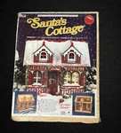 1990 Santas Cottage Wood House You Build Kit Christmas Splendor Open Box Vintage. Fixed Price $50.00.
