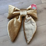 December Home 1CT Gold Velvet Decorative Bow Wreath Christmas Accent. Fixed Price $6.00.