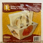 Designware Thanksgiving Turkey Cutlery Caddy - New. Fixed Price $7.99.