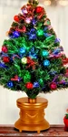 Vintage 2000 National Tree Co 36 Fiber Optic Christmas 3' Tall Large Bulbs. Fixed Price $99.99.