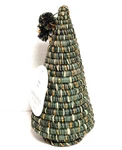 Threshold Green Raffia Christmas Tree - Handcrafted. Fixed Price $11.99.