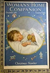 1918 Christmas Eve Child Dream Marjorie Hartwell Decor Cover 32839. Fixed Price $48.95.