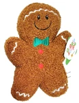 Gigglescape 9 Christmas Gingerbread Man Plush Toy Stuffed Animal By Target New. Fixed Price $9.00.