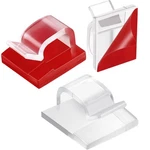 60 Pieces Outdoor Cable Clips With Adhesive Tapes Light Decoration. Fixed Price $10.79.