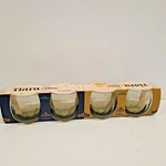 Vintage Tiara Glassware Set 4 Libby 11 Oz On The Rocks Green Drinking. Fixed Price $22.00.