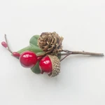 5 Pcs Artificial Pine Cone Christmas Gift Holiday Floral Picks Decoration Rfak. Fixed Price $10.02.