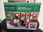 Gemmy Airblown Inflatable 5.5FT Santa Helicopter (new) Christmas Holiday. Fixed Price $230.00.