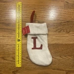 Letter Wondershop Monogram Mini Christmas Stocking Initial White Knit Target. Fixed Price $18.99.