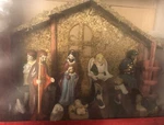 Home Accents Holiday 13 Piece Porcelain Nativity Scene New Stable Manger. Fixed Price $8.99.