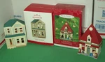 Hallmark Lot Service Station Stately Victorian Nostalgic 2001 2013 Ornaments. Fixed Price $29.99.