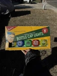 Wembley Holiday Happy Hour Bottle Cap Lights, Deck The Halls With. Fixed Price $5.00.