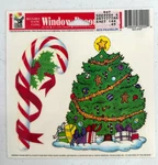 Color Clings Candy Cane Christmas Tree Window Reusable Static Decor. Fixed Price $8.09.