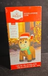 Highlander Cow 3.5 Ft Airblown Yard Inflatable Holiday Time Christmas Lights Up. Fixed Price $24.98.