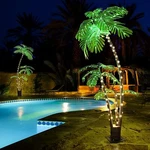 Artificial Lighted Palm Tree Led Lights Decoration 6FT For Home Patio Party Xmas. Fixed Price $52.81.