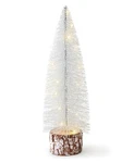 Holiday Lane White Northern Large Light-up Tabletop 14" Christmas Tree. Fixed Price $99.99.