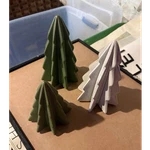 Threshold Ceramic Green & White Christmas Tree Figurine Set Seasonal Decor. Fixed Price $21.66.