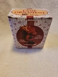 Vintage Giftco Polystone Lamp Ornament Skiing Moose Topper, Nib, Ships Free. Fixed Price $12.95.