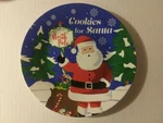 Royal Norfolk Cookies For Santa Ceramic Christmas / Holiday Plate 8. Fixed Price $15.00.