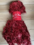 Trim Home K-mart Promo Christmas Tree Tinsel Garland Red Green 50 Ft. Fixed Price $25.00.