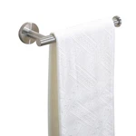 Tastos Hand Towel Holder Brushed Gold Stainless Steel Wall Mounted 9IN. Fixed Price $16.68.