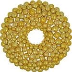 3FT Shiny Gold Ball Ornament Wreaths Christmas Wall Hanging Holiday Decor. Fixed Price $299.99.