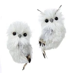 Kurt Adler C2289 5.1" Silver Hanging Owl Christmas Ornament Assorted. Fixed Price $17.32.