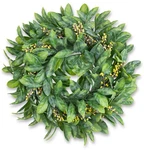 Boston International 11" Decorative Front Door/wall Wreath With Yellow Magnolia. Fixed Price $23.73.