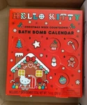 New, Hello Kitty Christmas Week Countdown 7 Day Bath Bomb Calendar. Fixed Price $7.99.