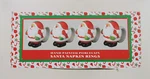 World Bazaars Holiday Collection Porcelain Santa Napkin Rings - Set Of 4. Fixed Price $10.00.