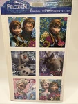 New Disney Frozen Stickers Olaf Sven Anna Elsa 4 Sheet Hallmark Holographic. Fixed Price $15.00.