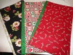 Walker Caddy Accessory Bag, 5 Pocket, Christmas Cotton, Handmade, Second Chance. Fixed Price $10.00.