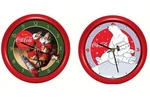Coca-cola Santa W/train Or Polar Bear W/cub 8 Inch Sound Clock. Fixed Price $24.99.