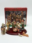 Classic Christmas Small 10PC Nativity Scene Figurine Set Holiday Display Decor. Fixed Price $23.99.