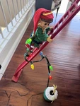 Mr. Christmas Super Climbing Elf Lights & Music Plays 15 Carols 43" Works Fine!. Fixed Price $39.99.