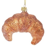 Noble Gems Croissant Glass Christmas Tree Ornament NB1551. Fixed Price $24.78.