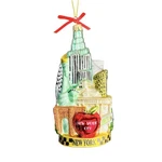 Kurt Adler 5.5 Inch New York Glass Cityscape Ornament. Fixed Price $49.00.