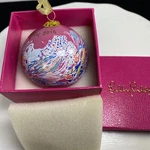 Lilly Pulitzer 2016 Hot Pink Dragonfruit Sea Life Boxed Christmas Ornament Read. Fixed Price $24.95.