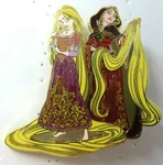 Disney Pin Ds Fairytale Designer Heroes Villains Rapunzel Gothel 1000 #110676. Fixed Price $55.00.