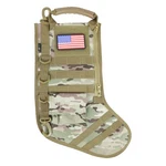 Osage River Tactical Christmas Stocking Handle, Usa Patch, Molle Webbing. Fixed Price $10.99.
