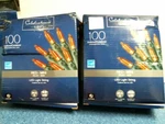 Celebrations 9207150, 100 Led Indoor/outdoor Red Mini Lights, Lot Of 2, Fs. Fixed Price $20.00.