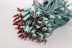 Vickerman 100 Red Mini-light On Green Wire 46 Christmas Strand. Fixed Price $15.81.