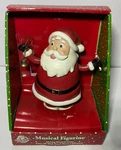 Vintage Wind Up Musical Santa Figurine Animated Kmart Hometown Holiday Box Works. Fixed Price $34.00.