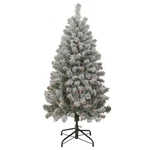 Northlight 4.5' Flocked Madison Pine Artificial Christmas Tree Multi Lights. Fixed Price $189.49.