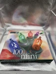 100 Multi-color Christmas Light String 32' Seasonal Specialties, Tested, Works. Fixed Price $12.00.