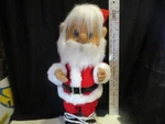 Vintage Motionette Animated Santa Claus Troll Telco Christmas Decor 22". Fixed Price $60.00.