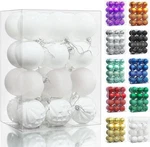Lulu Home Christmas Ornaments, 24 Ct Tree Decorations,holiday Hanging Balls. Fixed Price $5.40.