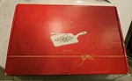 Lenox Christmas Holiday Cheese Board With Spreader. Fixed Price $25.00.