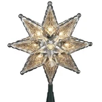 8 Inch Clear Star Tree Topper With Lights Kurt Adler Holiday Decor. Fixed Price $24.39.
